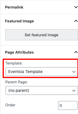 Eventsia Template