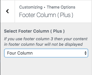 Footer Column (Plus)